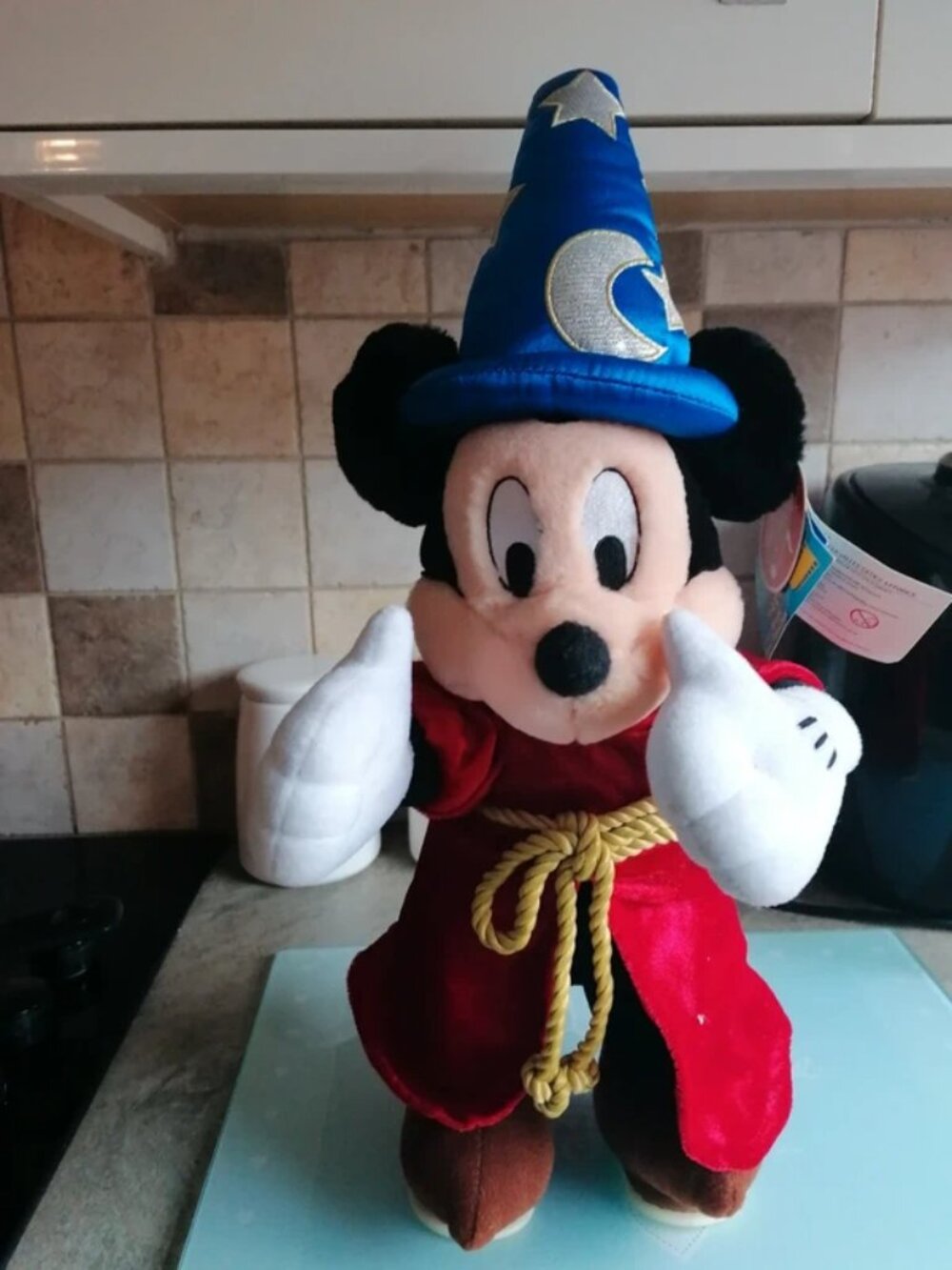 20 ins sining and dancing Sorcerer Mickey